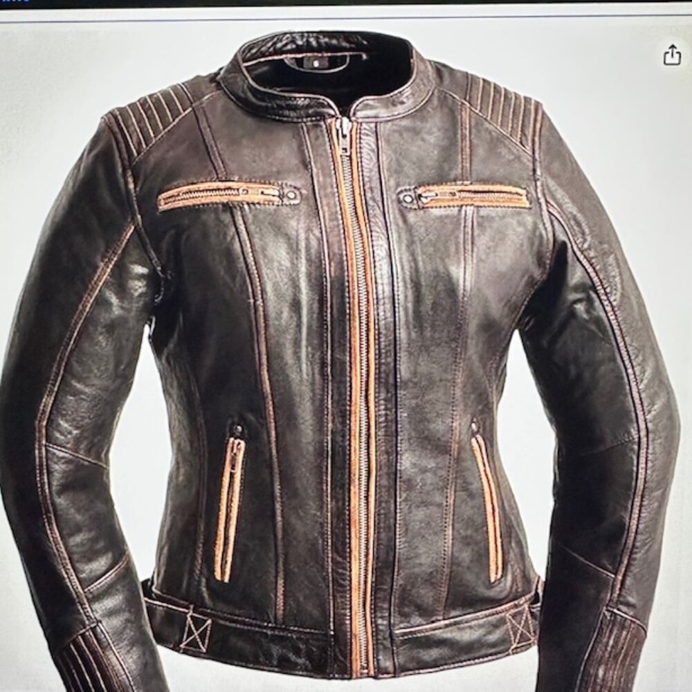 Ladies motorcycle jacket size  3X never used